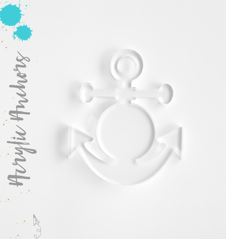 Acrylic Keychains Anchors