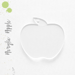 Acrylic Keychains Apple