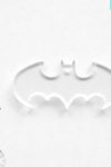 Laser Engraving Acrylic Keychains Bat Symbol