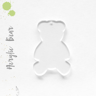 Acrylic Keychains Bear