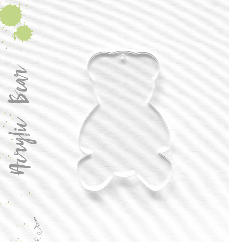 Acrylic Keychains Bear