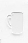 Laser Engraving Acrylic Keychains Beer Mug