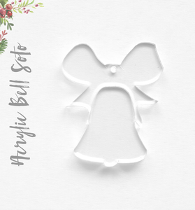 Acrylic Christmas Ornaments Bell Soto