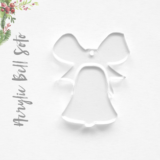 Acrylic Christmas Ornaments Bell Soto