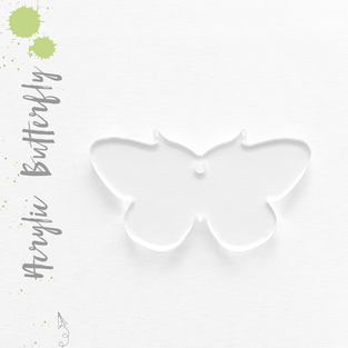 Acrylic Keychains Butterfly