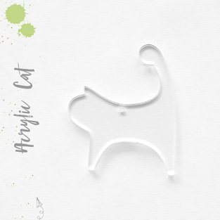 Acrylic Keychains Cat