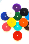 Laser Engraving Acrylic Circle Colors With 1/4" Center Hole (Package.Price)
