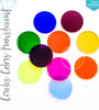 Laser Engraving Acrylic Circle Translucent Colors (Package.Price)