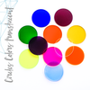 Acrylic Circle Translucent Colors (Package.Price)
