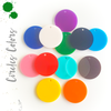 Acrylic Circle Colors With Hole (Package.Price)