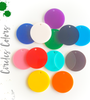 Acrylic Circle Colors With Hole (Package.Price)