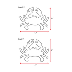 UV Printing Acrylic Keychains Crab
