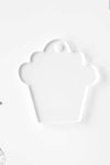 Laser Engraving Acrylic Keychains Cupcake