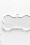 Laser Engraving Acrylic Keychains Dog Bone Soto