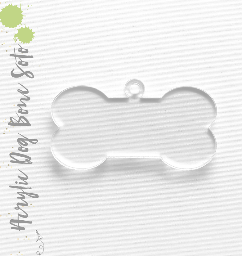 Acrylic Keychains Dog Bone Soto