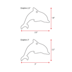 UV Printing Acrylic Keychains Dolphin