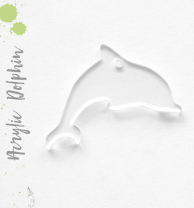 Acrylic Keychains Dolphin