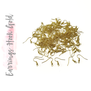 Sterling Gold Earrings Hook (Package.Price)