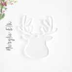 Acrylic Christmas Ornaments Large Elk