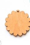 Laser Engraving Wood Keychain Cookie (Package.Price)