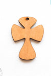 Laser Engraving Wood Keychain Cross (Package.Price)