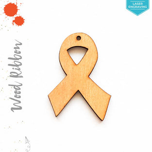 Laser Engraving Wood Keychain Ribbon (Package.Price)