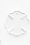 Acrylic Keychains Firefighter Symbol