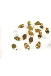 Iron Flat Pad Clip On Earring Findings Gold (Package.Price)