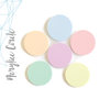 ***NEW ***Acrylic Circle Pastel (Package.Price)