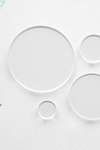 Acrylic Circles Clear 3/16" 1/4" 3/8" Thick (Package.Price)