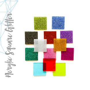 Acrylic Square Glitter (Package.Price)