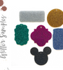 Acrylic Glitter Keychain Samples (Pack 24 Units)