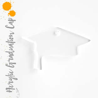 Acrylic Keychains Graduation Cap