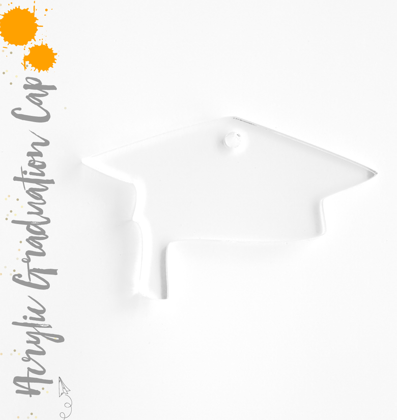 Acrylic Keychains Graduation Cap