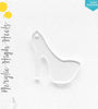 Laser Engraving Acrylic Keychains High Heels