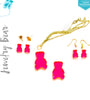 Laser Engraving Acrylic Jewelry Bear