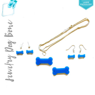 Laser Engraving Acrylic Jewelry Dog Bone