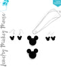 Laser Engraving Acrylic Jewelry Mouse Head