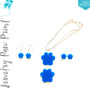 Laser Engraving Acrylic Jewelry Paw Print