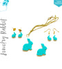Laser Engraving Acrylic Jewelry Rabbit
