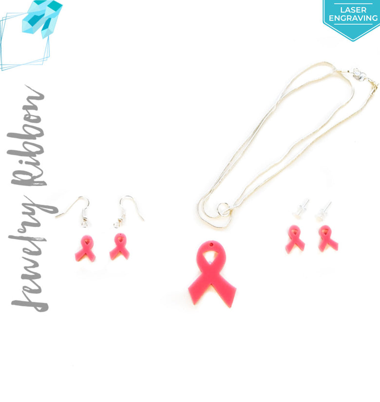 Laser Engraving Acrylic Jewelry Ribbon