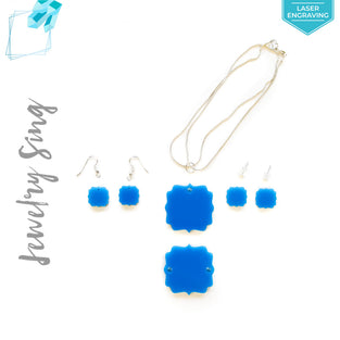 Laser Engraving Acrylic Jewelry Sign Soto