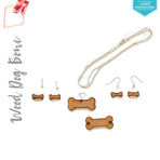 Laser Engraving Wood Jewelry Dog Bone (Package.Price)