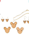 Laser Engraving Wood Jewelry Mouse Head (Package.Price)