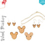 Laser Engraving Wood Jewelry Mouse Head (Package.Price)