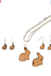 Laser Engraving Wood Jewelry Rabbit (Package.Price)