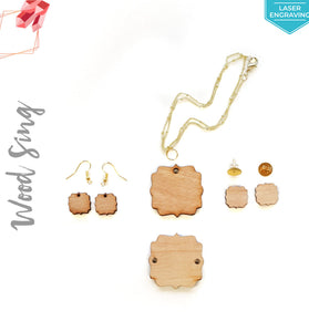 Laser Engraving Wood Jewelry Sign Soto (Package.Price)