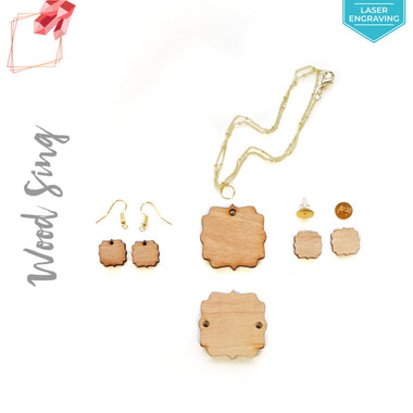 Laser Engraving Wood Jewelry Sign Soto (Package.Price)
