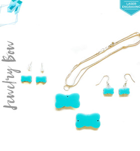 Laser Engraving Acrylic Jewelry Bow