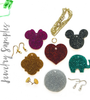 Glitter Acrylic Jewelry Samples (Pack 24 Units)